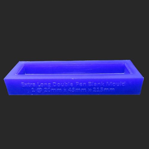 Extra long double block casting mould for kitless pen blanks 215mm